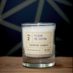 Scented candle FLEUR DE COTON, 180gr