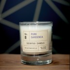 Scented candle PURE GARDENIA, 180gr