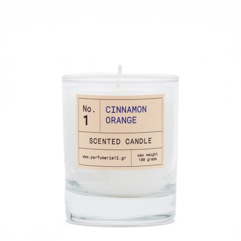 Αρωματικό κερί CINNAMON ORANGE, 180gr