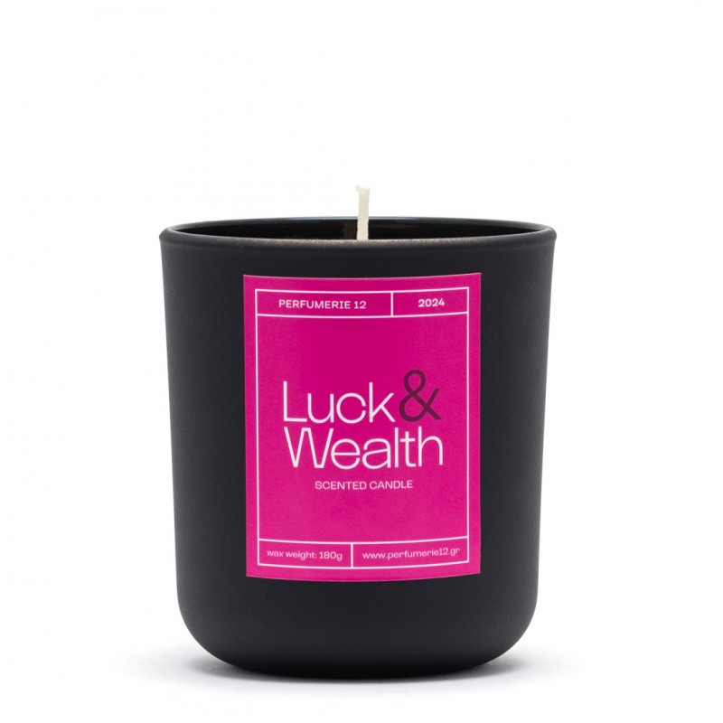 Αρωματικό κερί LUCK & WEALTH 2024, 180gr