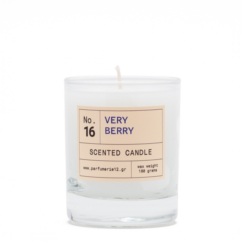 Scented candle VERRY BERRY, 180gr