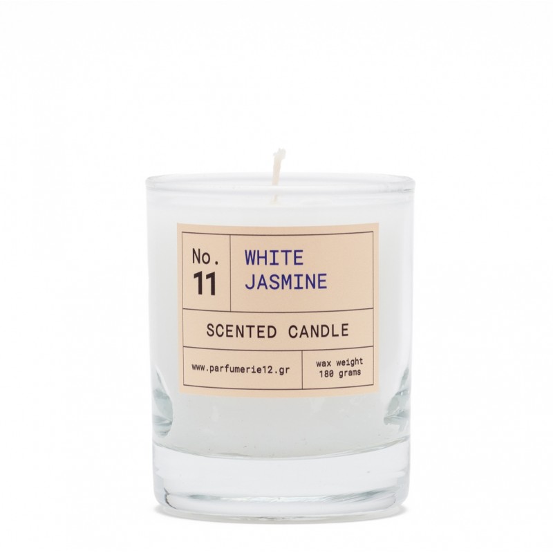 Scented candle WHITE JASMINE, 180gr