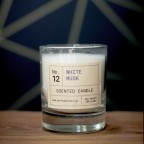 Scented candle WHITE MUSK, 180gr