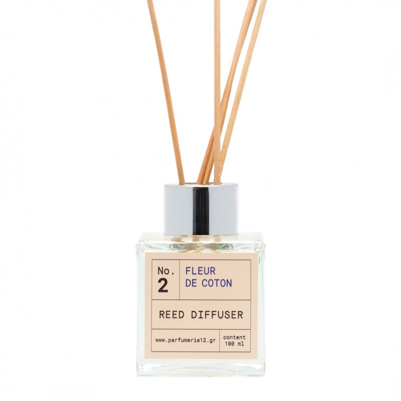 Reed diffuser FLEUR DE COTTON,100ml