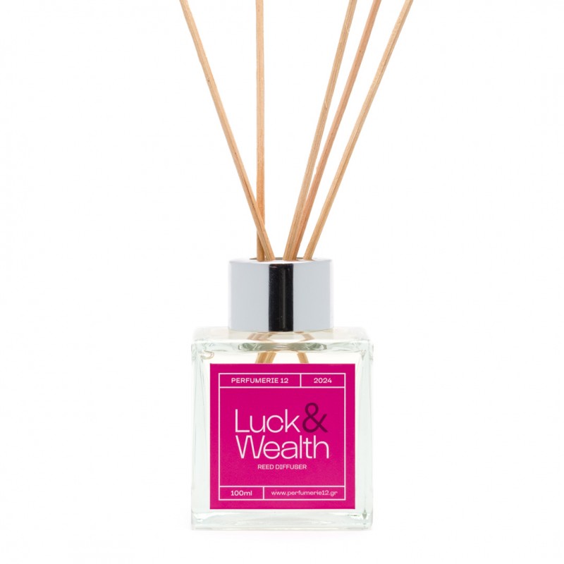 Αρωματικό χώρου με στικ Luck & Wealth 2024,100ml